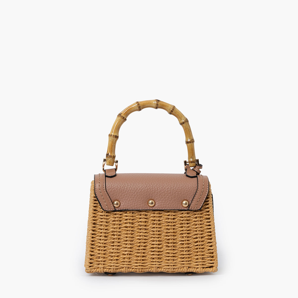 Petit sac porté épaule rose Sham
