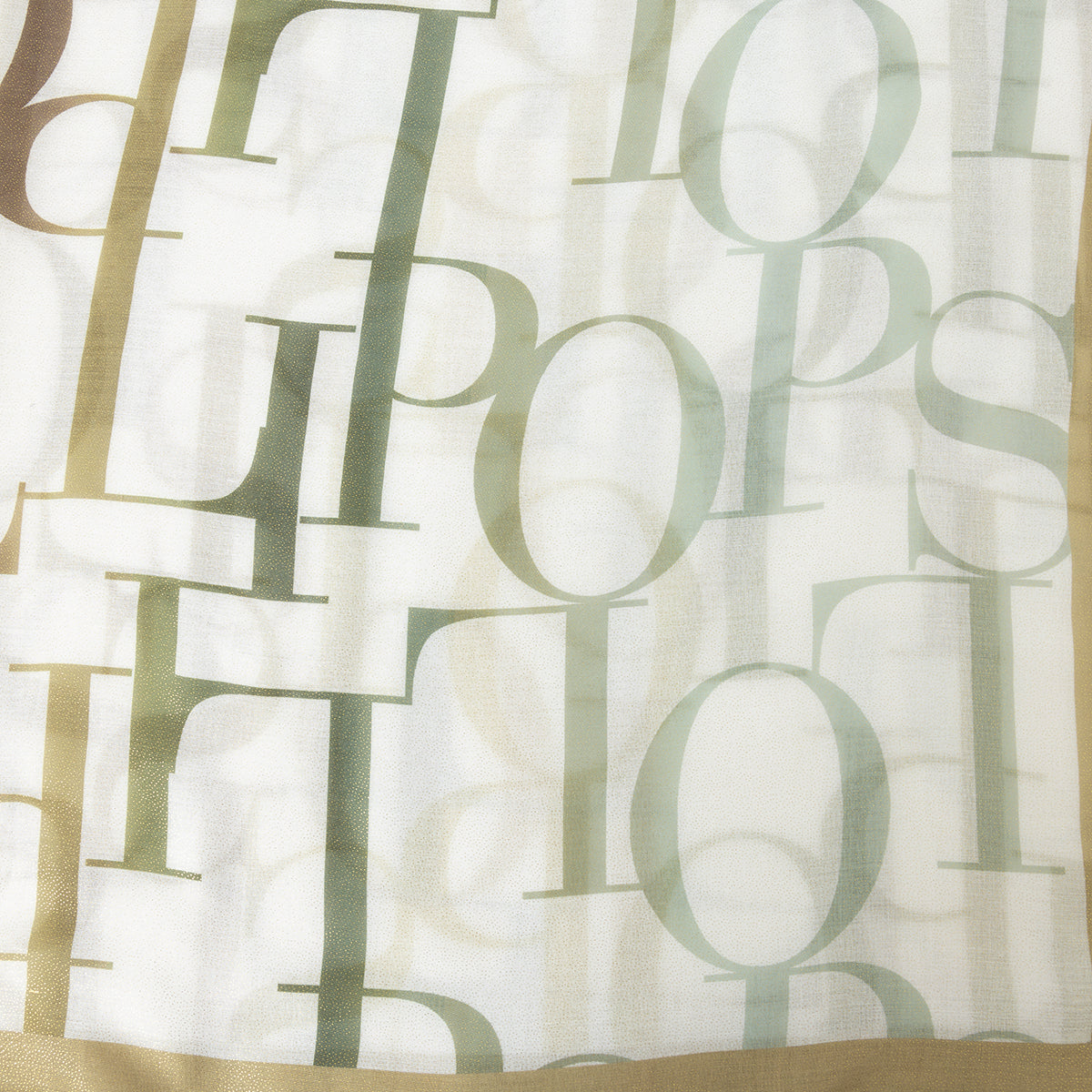 Foulard vert Sabrine