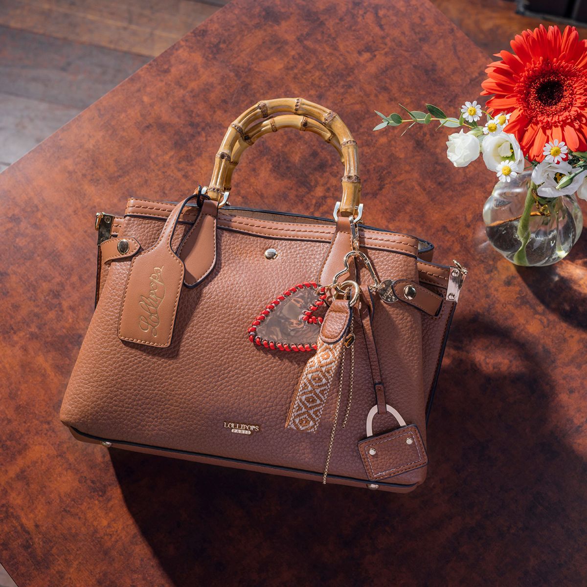 Porte-clés sac camel Soodies