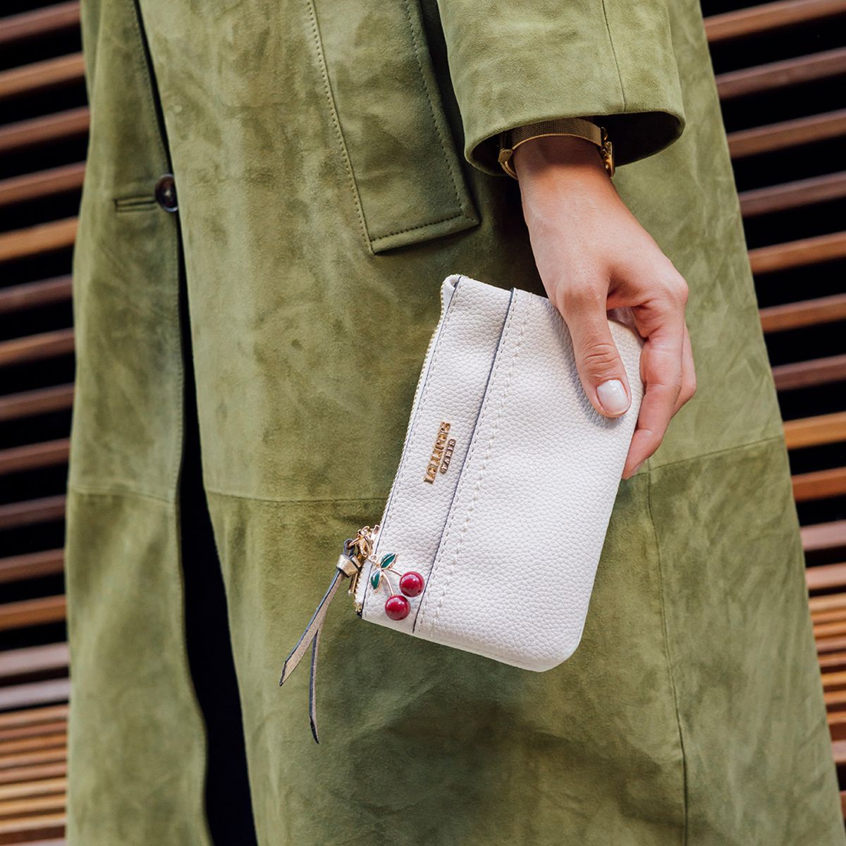 Portefeuille ivoire Sefa