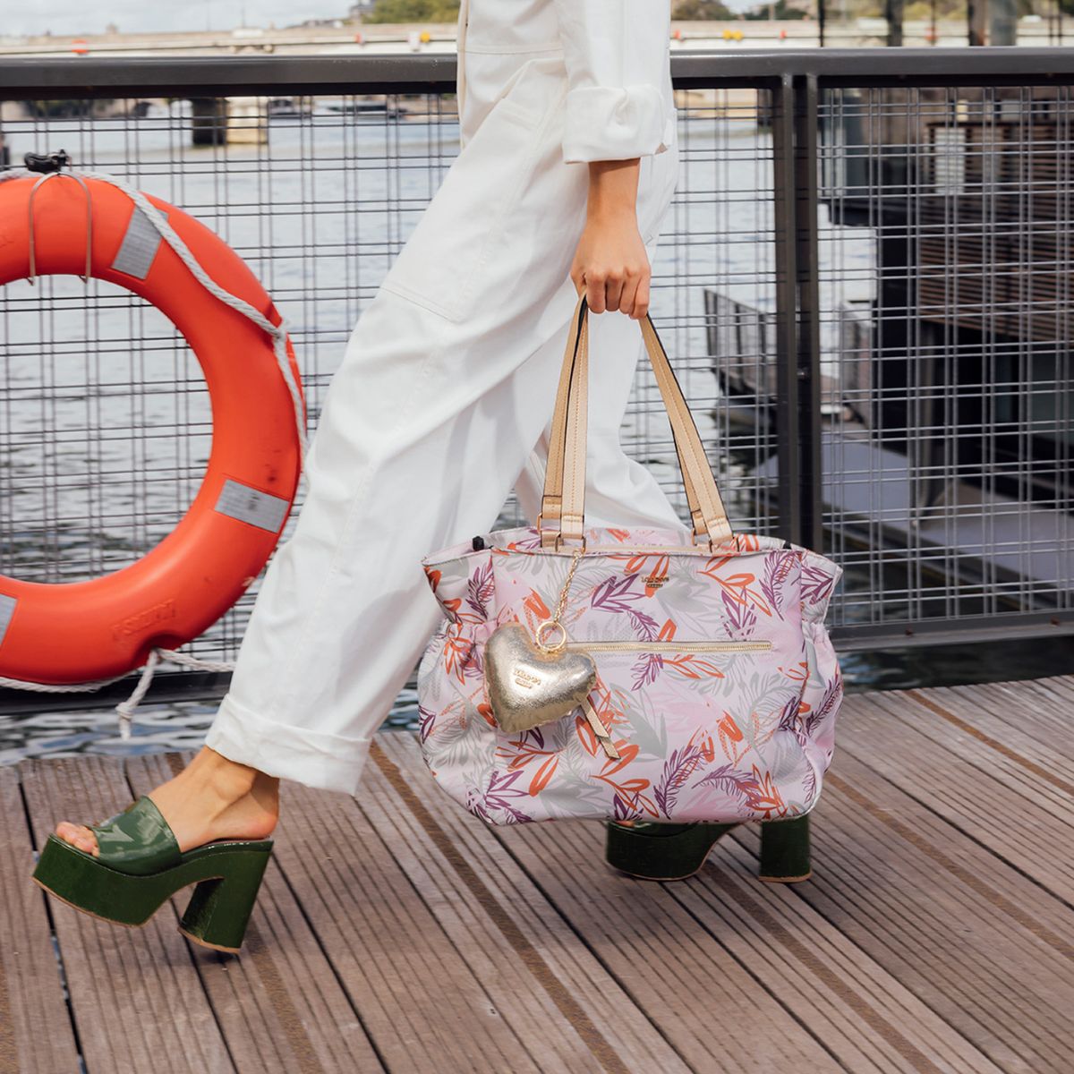 Sac week-end multicolore S-Rosa