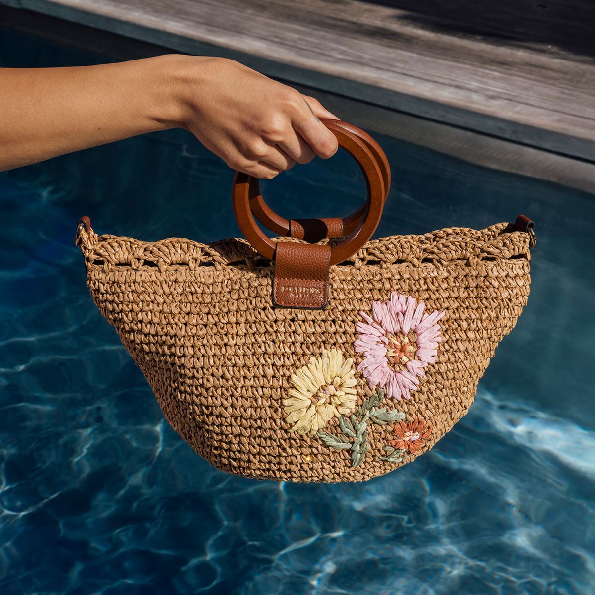 Sac panier beige Sybile