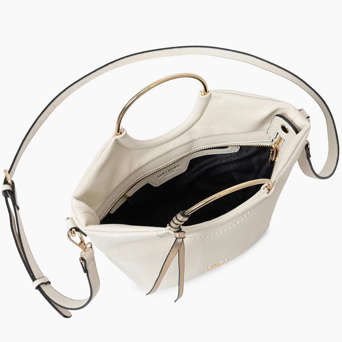 Petit sac shopper ivoire Sefa