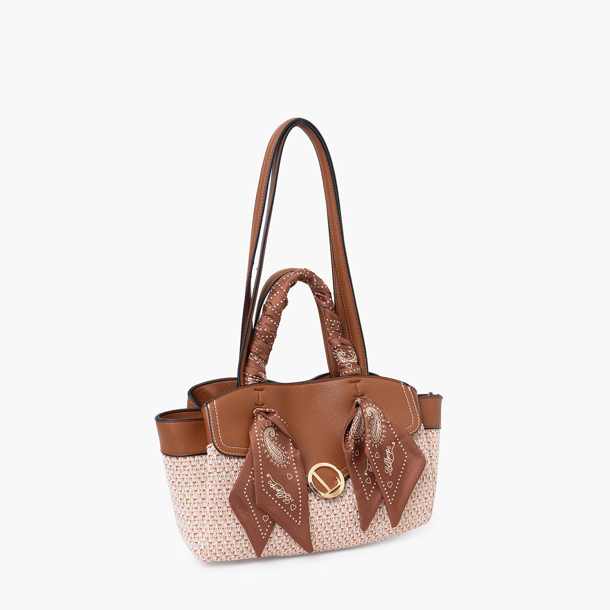 Sac shopper camel Sade