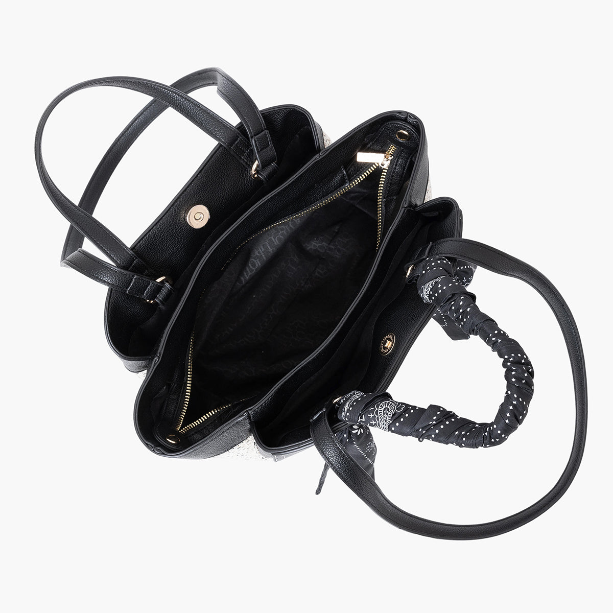 Sac shopper noir Sade