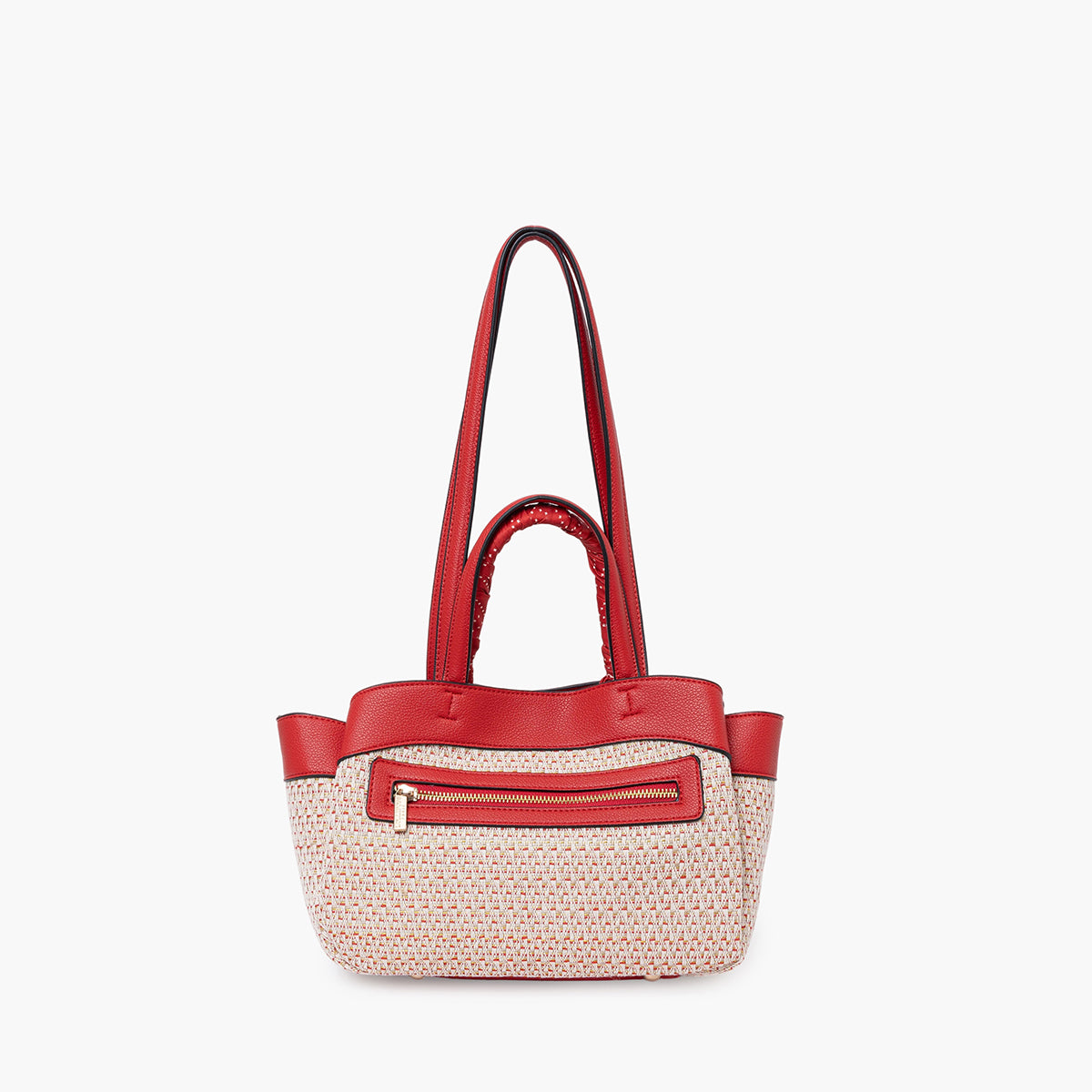 Sac shopper rouge Sade