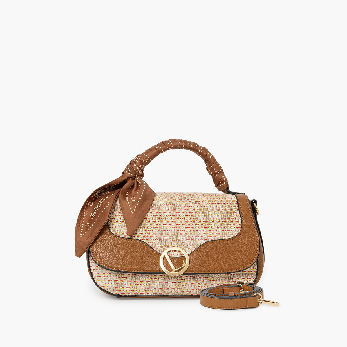 Sac porté épaule camel Sade