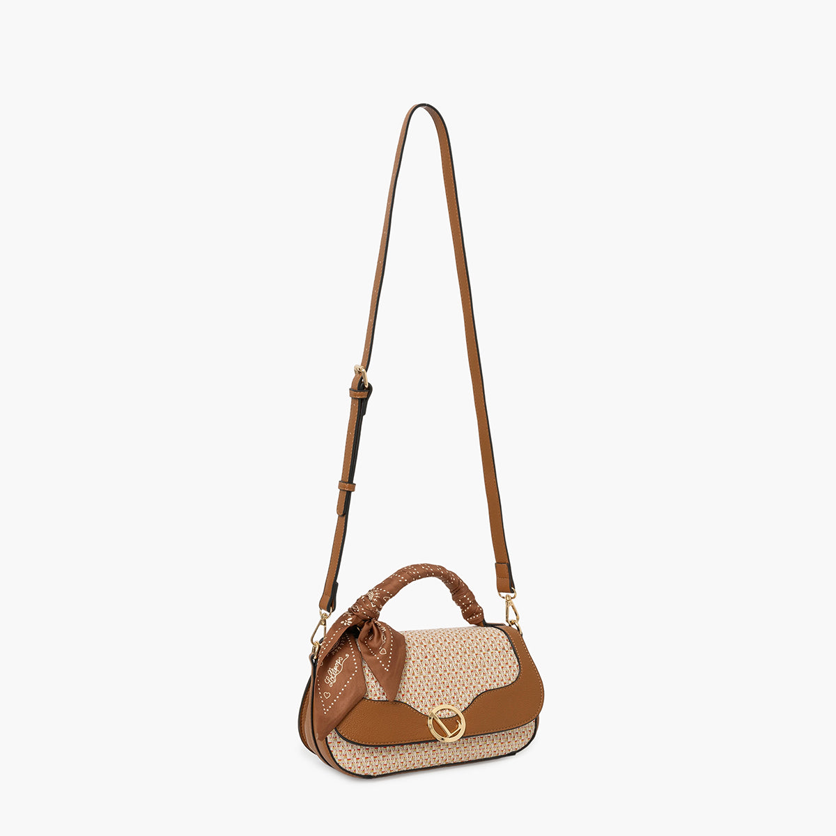 Sac porté épaule camel Sade