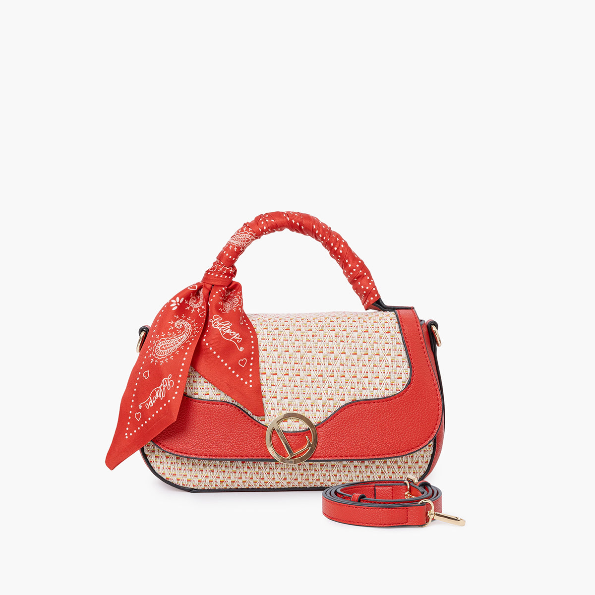 Sac porté épaule rouge Sade