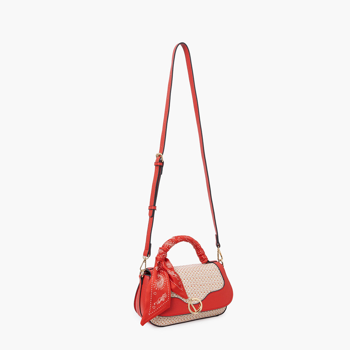 Sac porté épaule rouge Sade