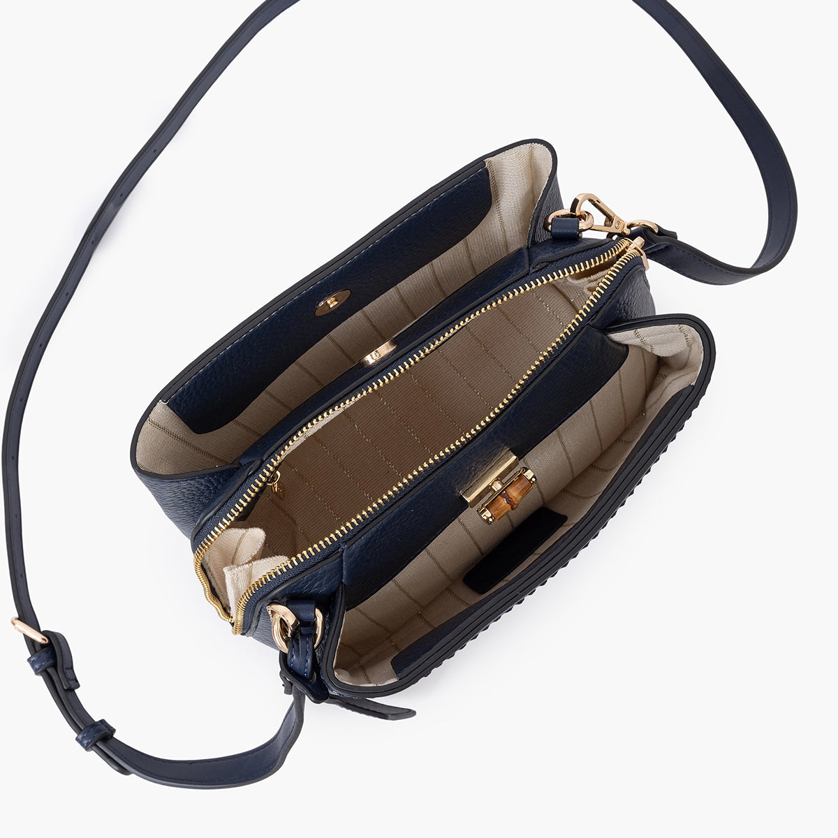 Sac multi poches bleu marine Sham
