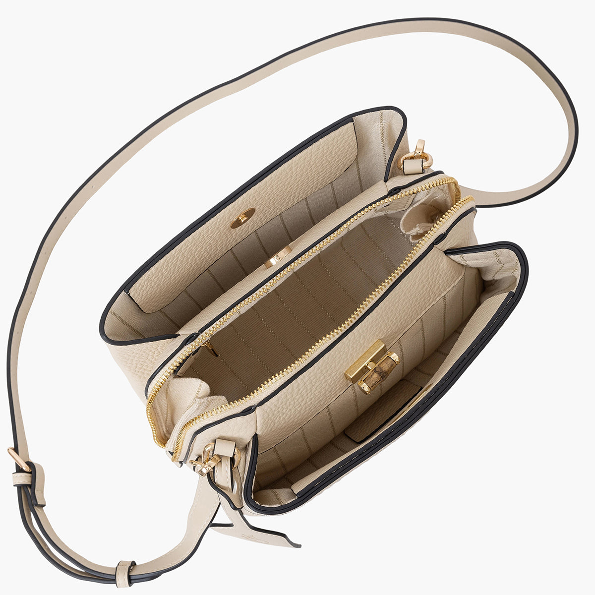 Sac multi poches ivoire Sham