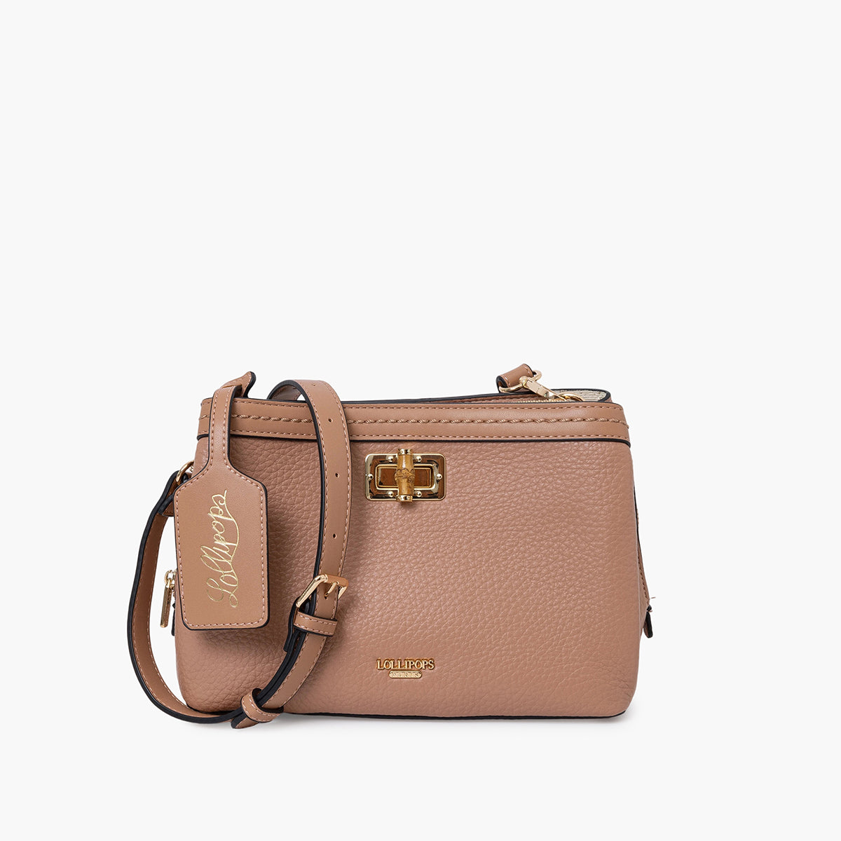 Sac multi poches rose Sham