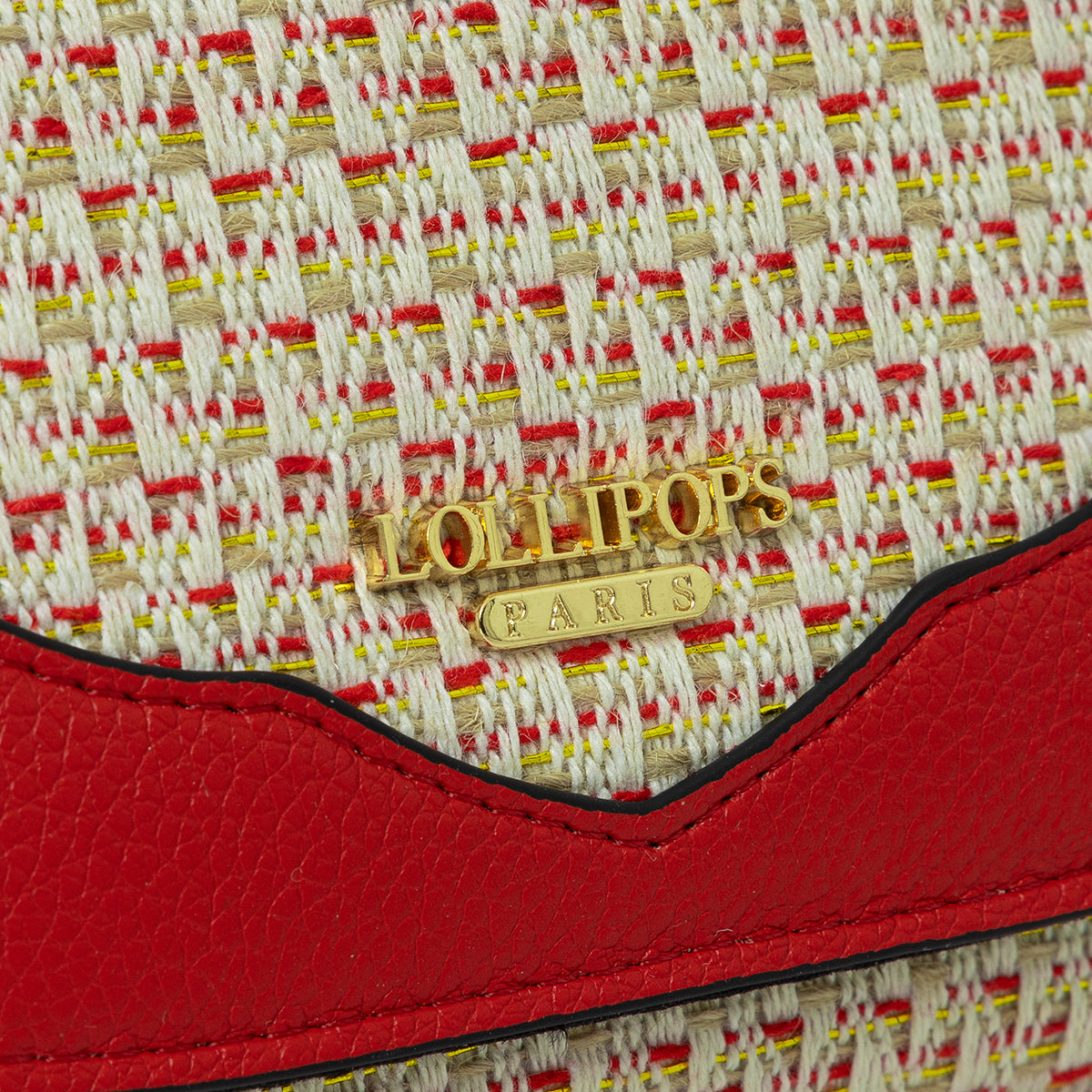 Portefeuille rouge Sade