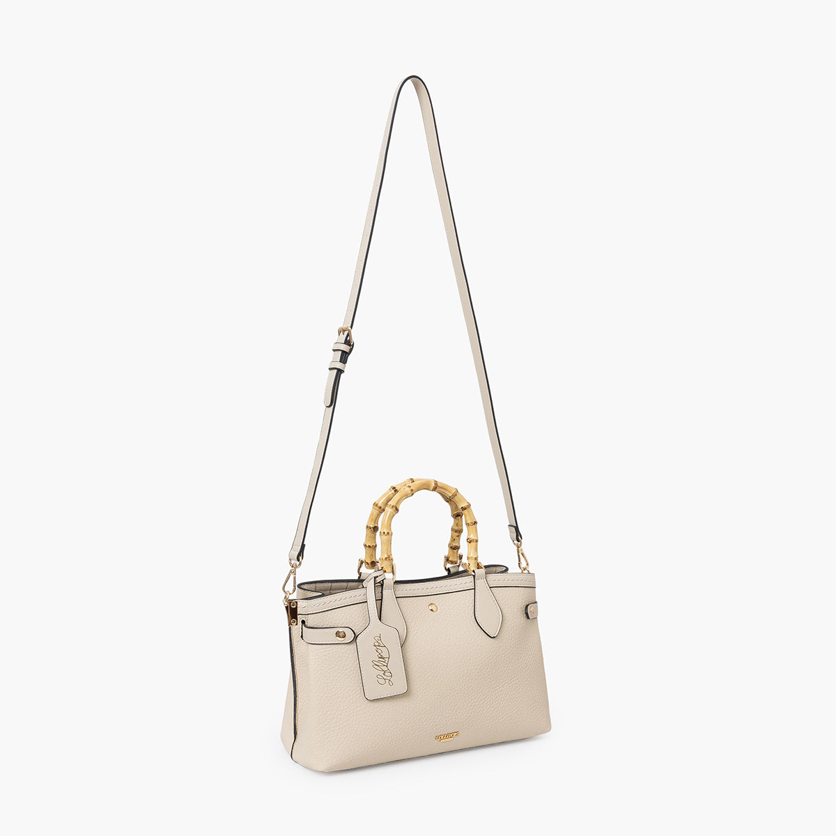 Sac shopper ivoire Sham