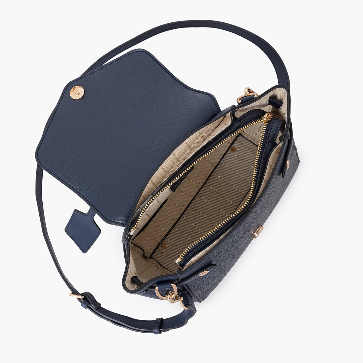 Sac porté épaule bleu marine Sham