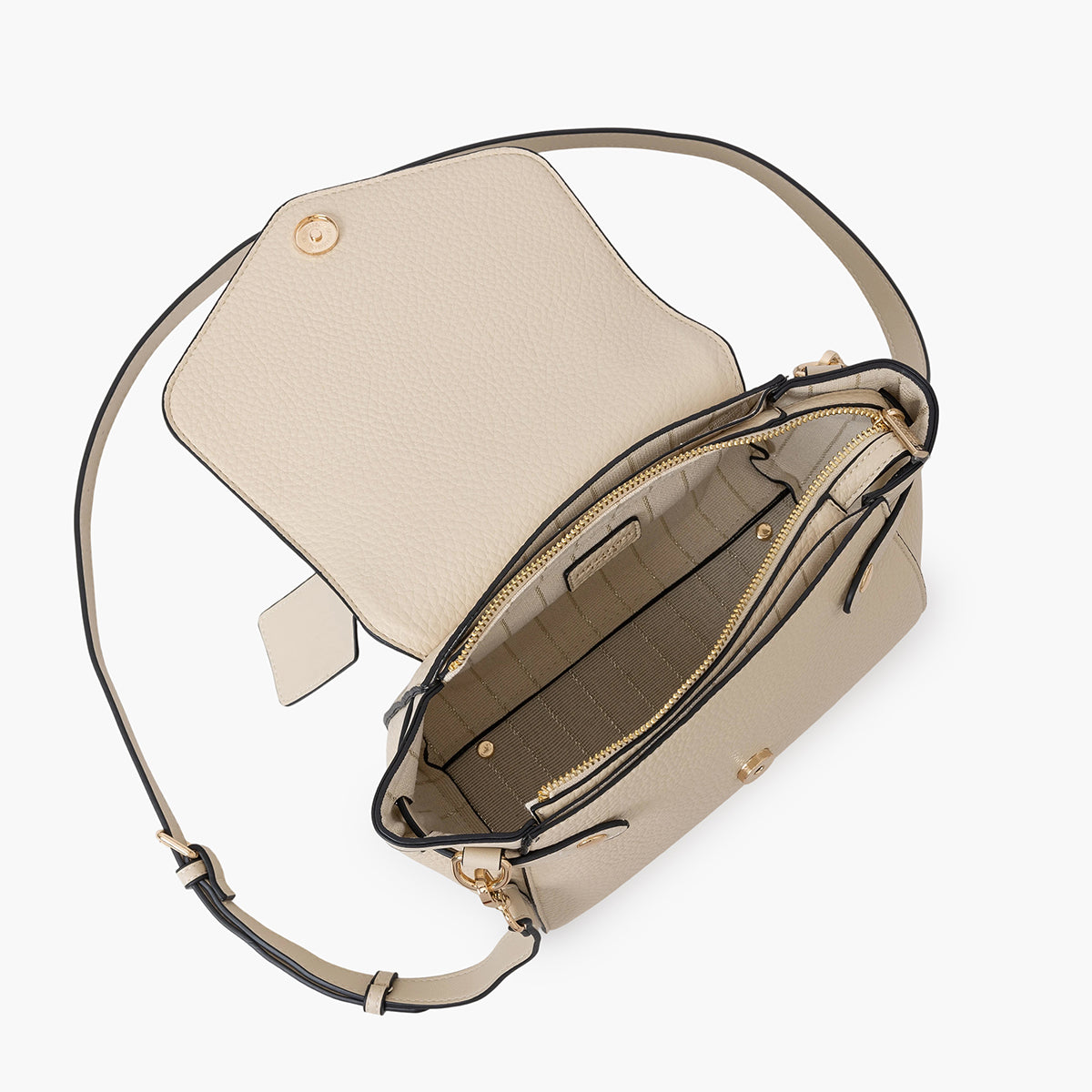 Sac porté épaule ivoire Sham