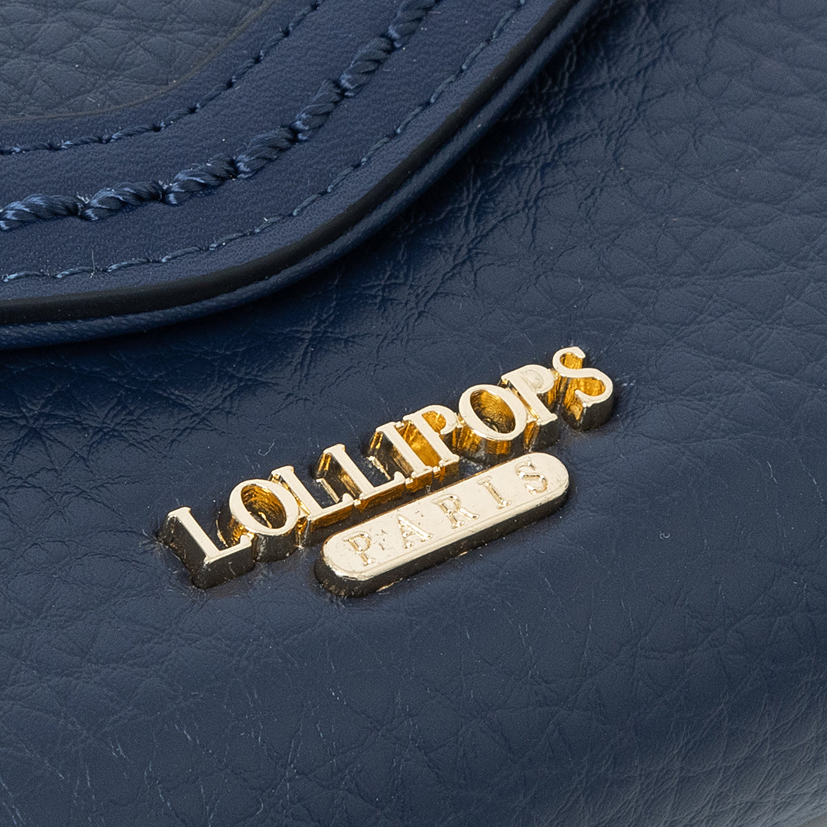 Portefeuille bleu marine Sham