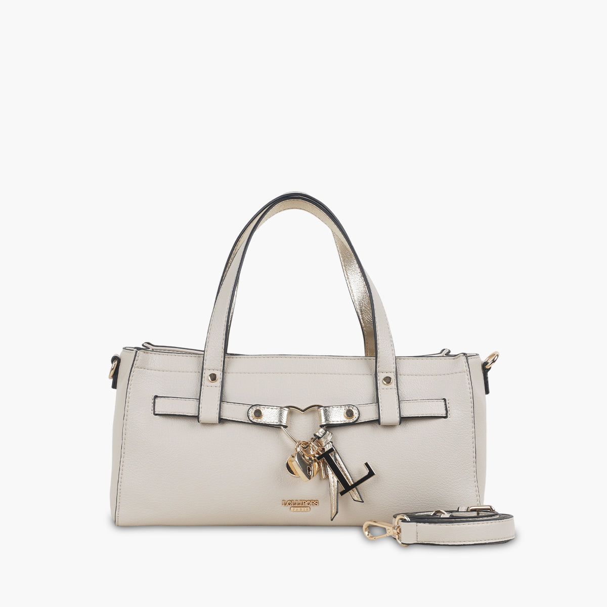 Sac bandoulière beige Sublima