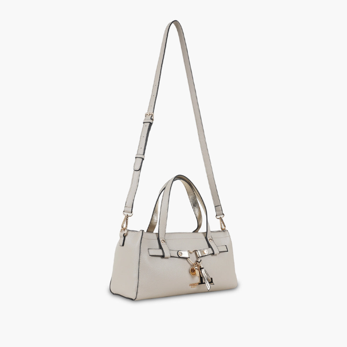 Sac bandoulière beige Sublima