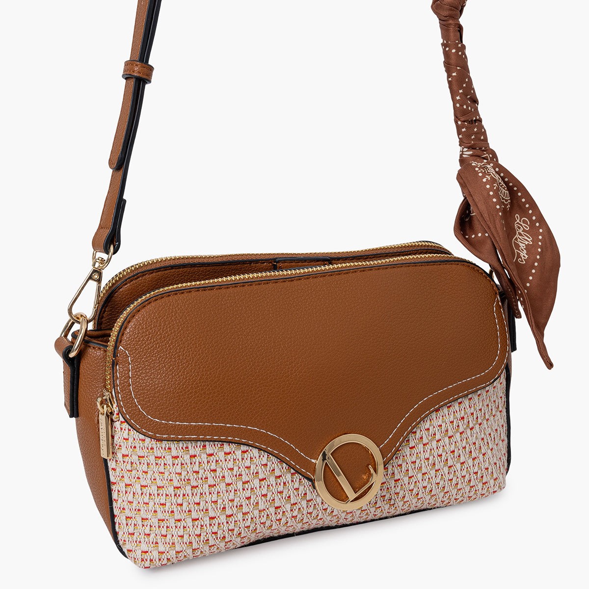 Sac multi poches camel Sade