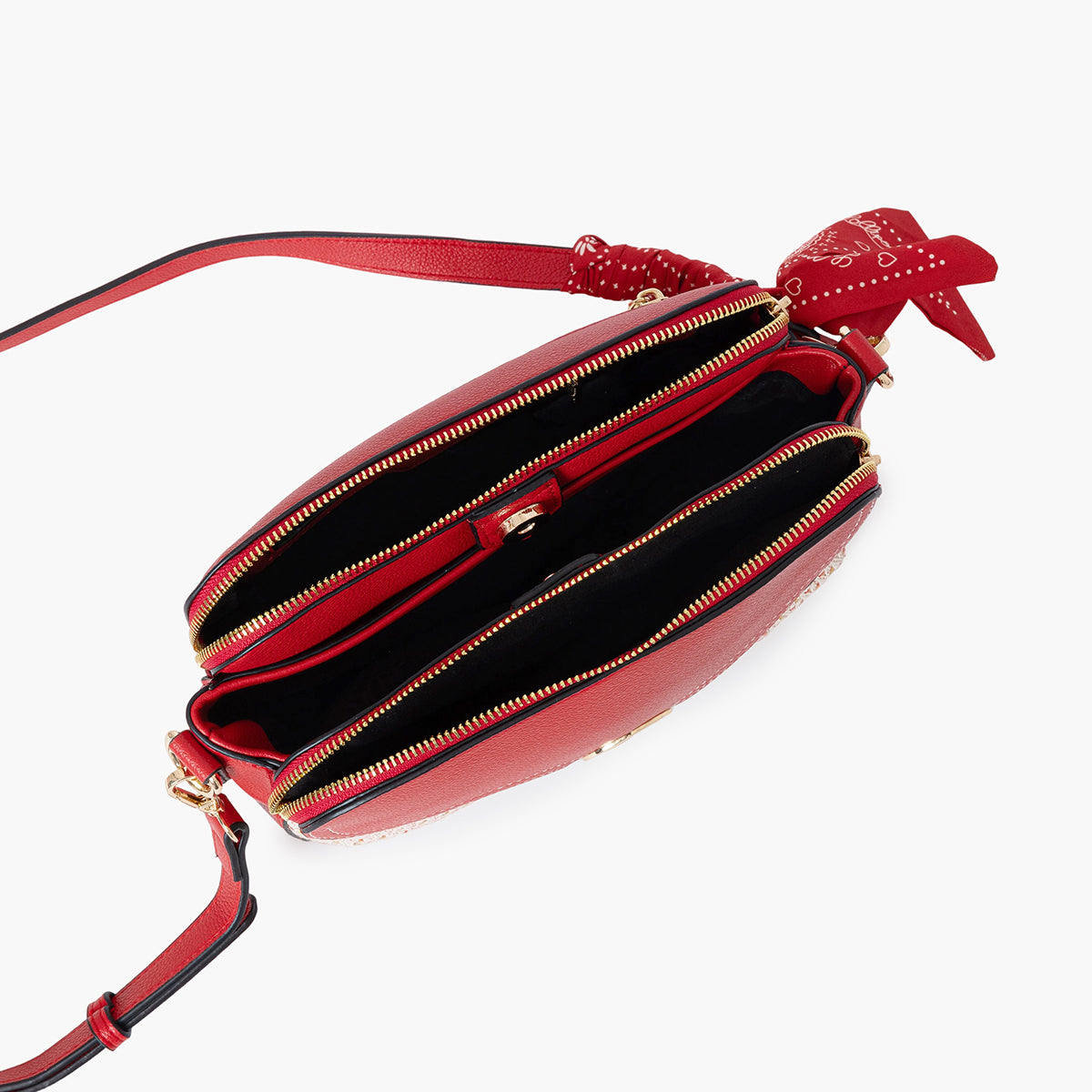 Sac multi poches rouge Sade