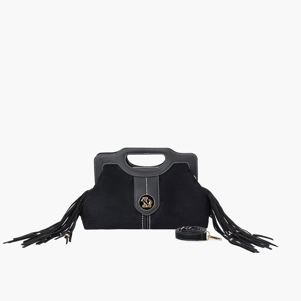 Petit sac shopper noir Sammy