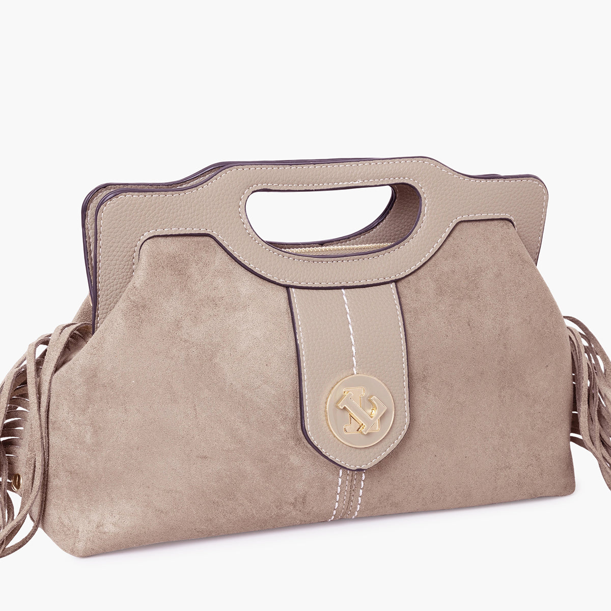 Petit sac shopper nude Sammy