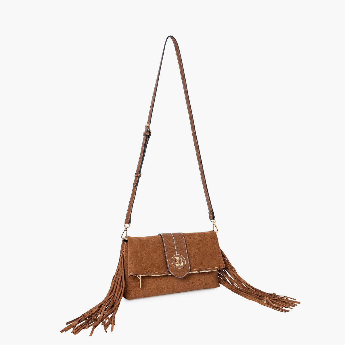 Sac porté épaule camel Sammy