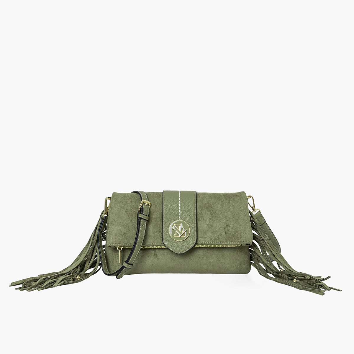 Sac porté épaule kaki Sammy