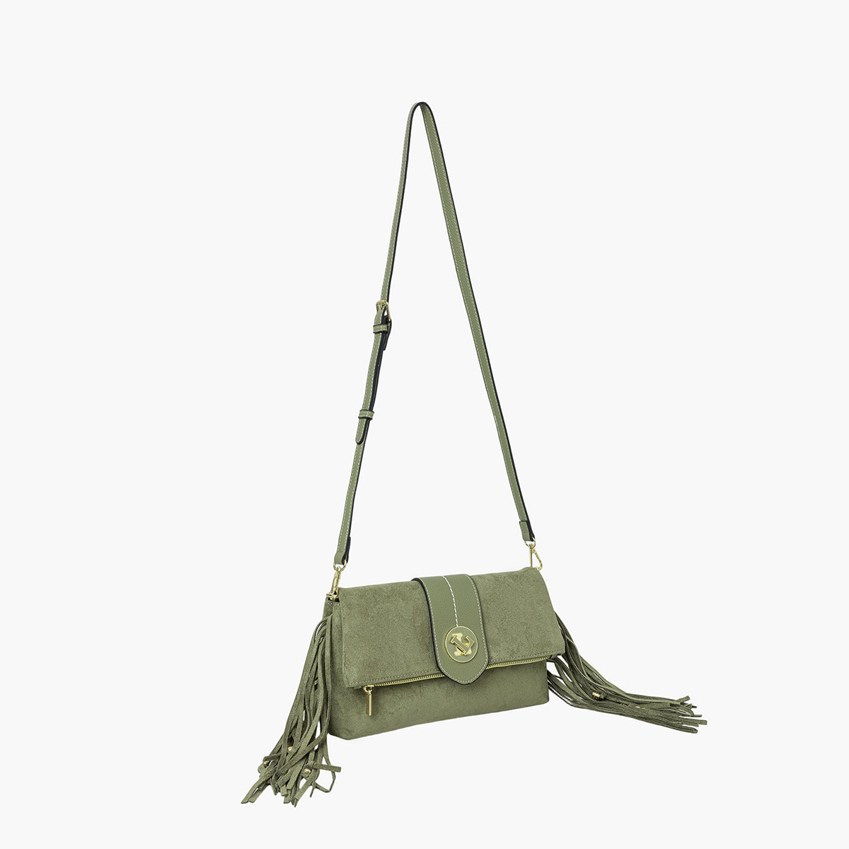 Sac porté épaule kaki Sammy