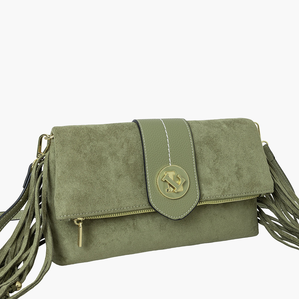 Sac porté épaule kaki Sammy