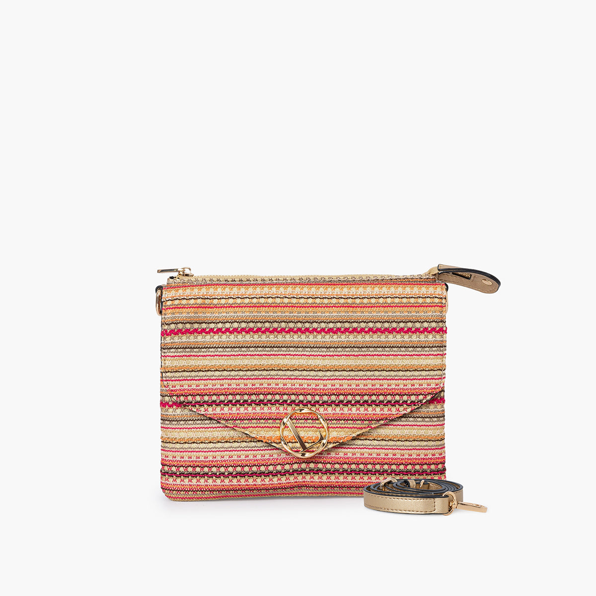 Sac multi poches orange Sanjay