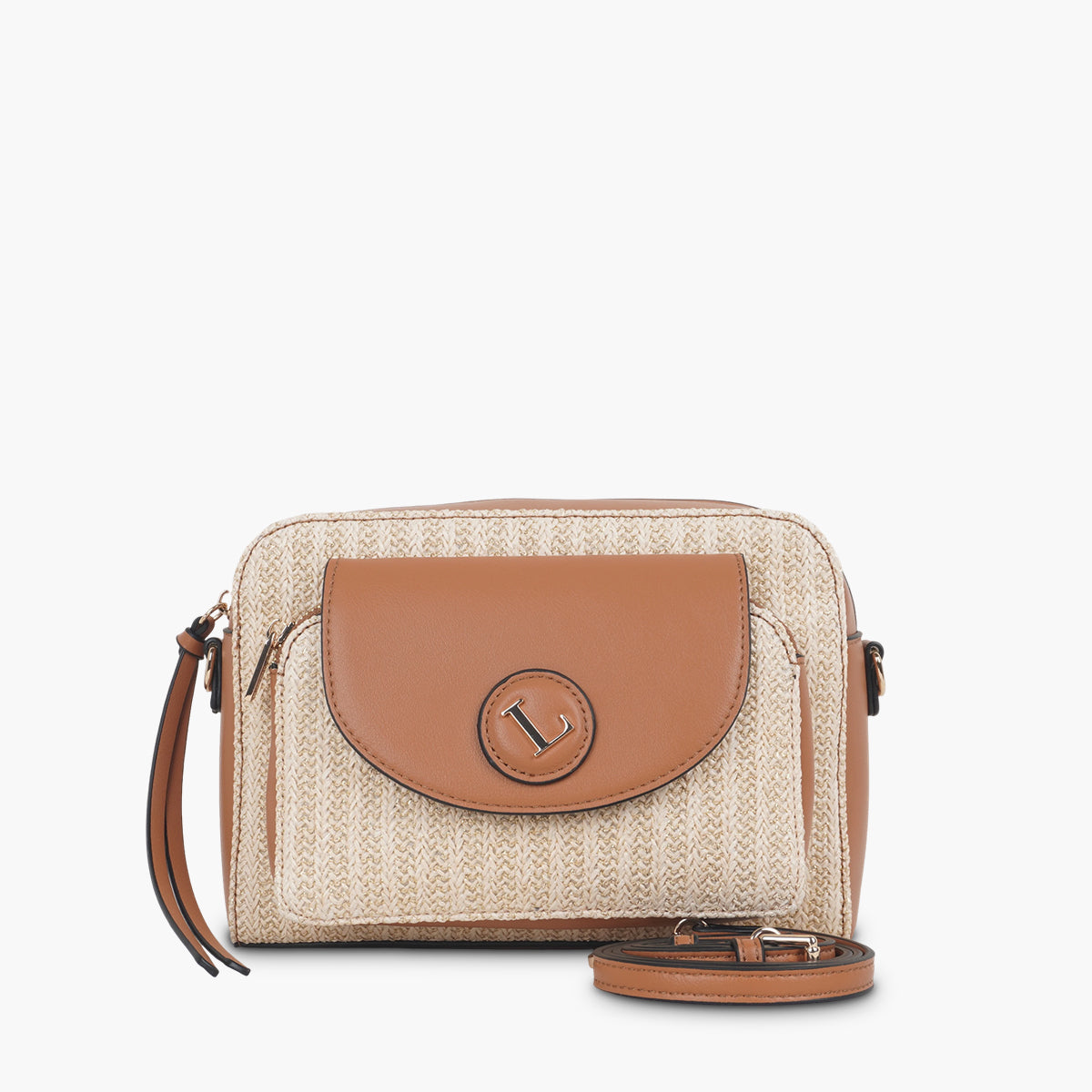 Sac camera camel Saya