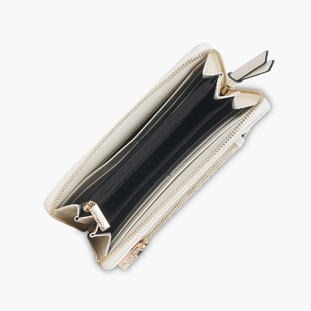 Grand portefeuille blanc Saya