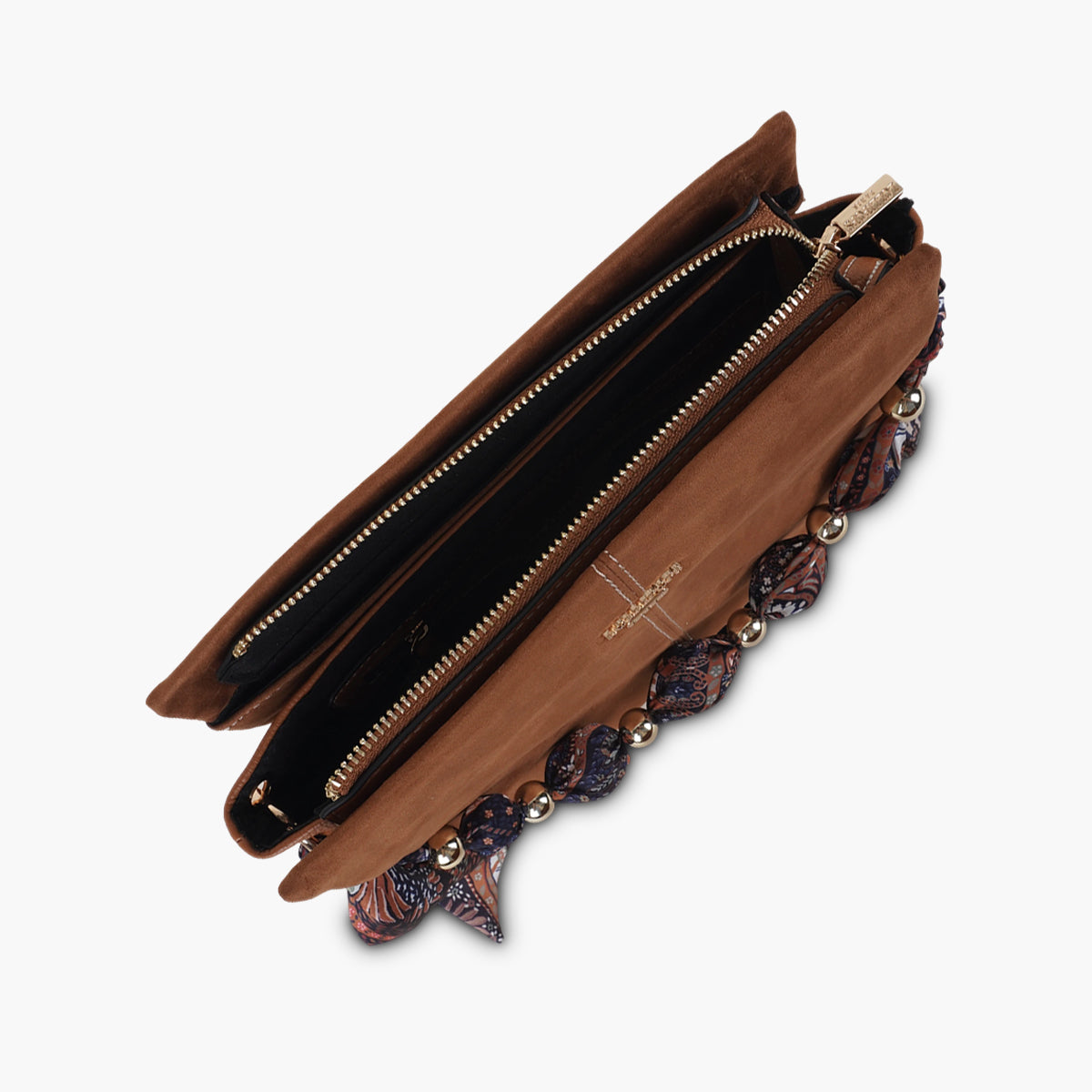 Sac multi poches camel Shirley
