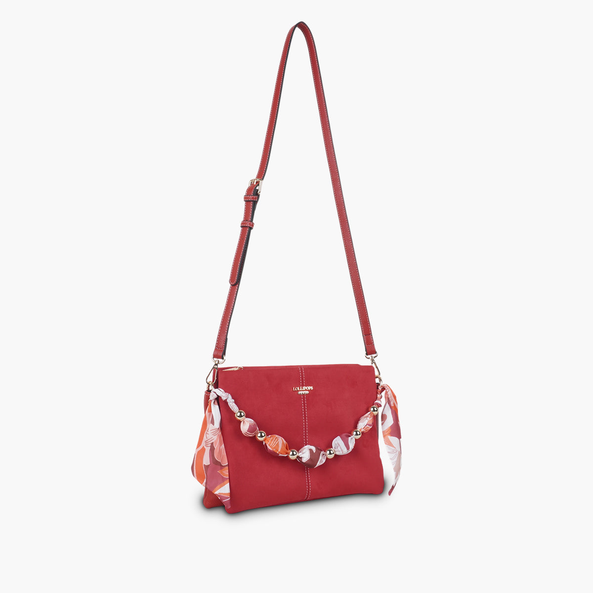 Sac multi poches rouge Shirley