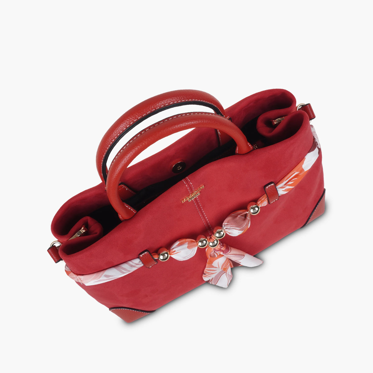 Sac shopper rouge Shirley