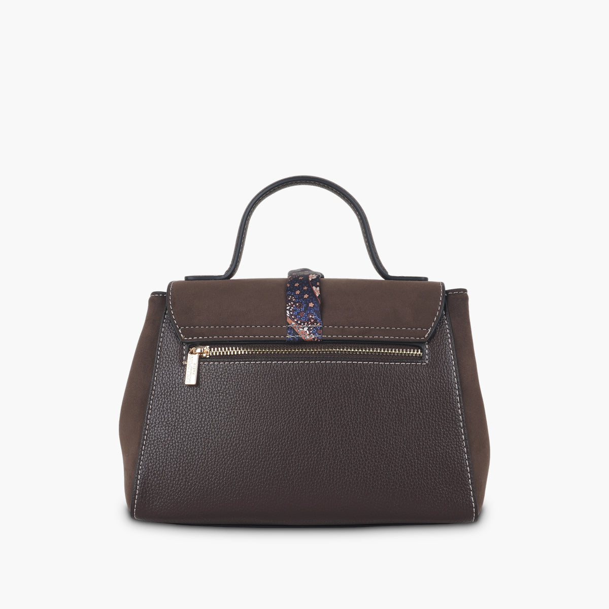 Sac porté épaule marron Shirley