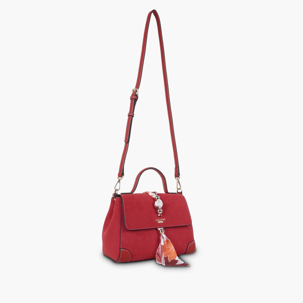 Sac porté épaule rouge Shirley