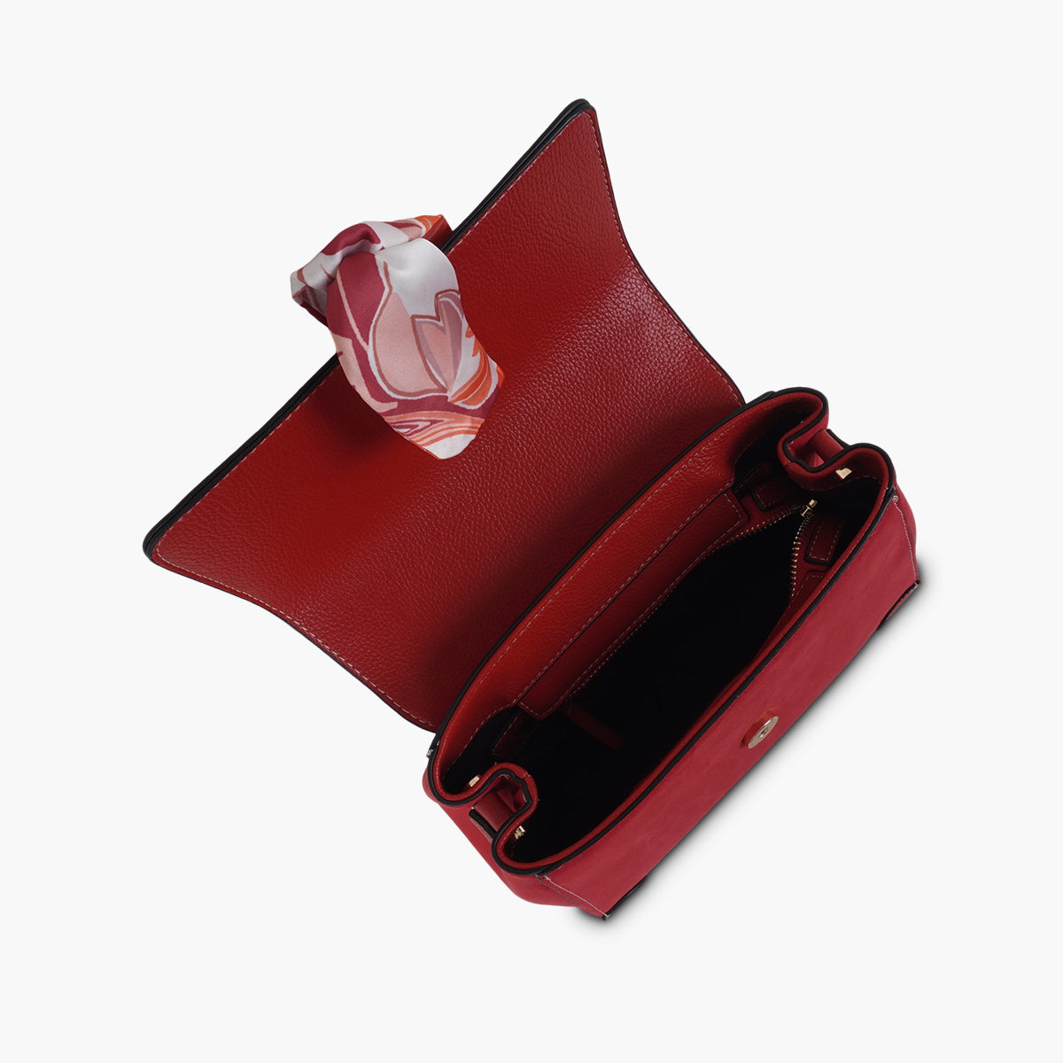 Sac porté épaule rouge Shirley