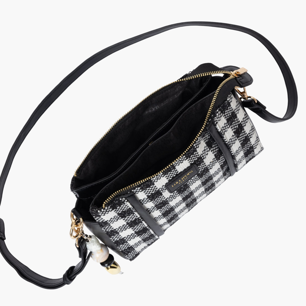 Sac multi poches noir Samantha