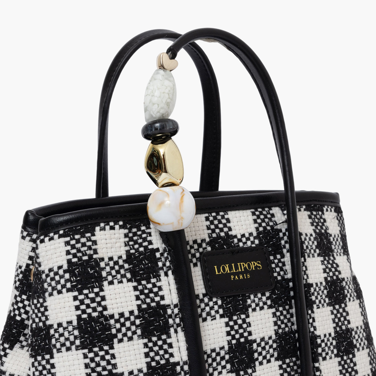 Petit sac shopper noir Samantha
