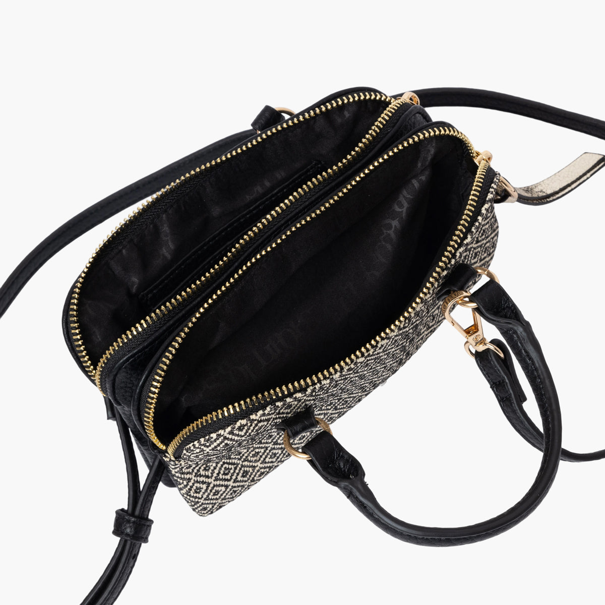 Pochette de téléphone noir Severina