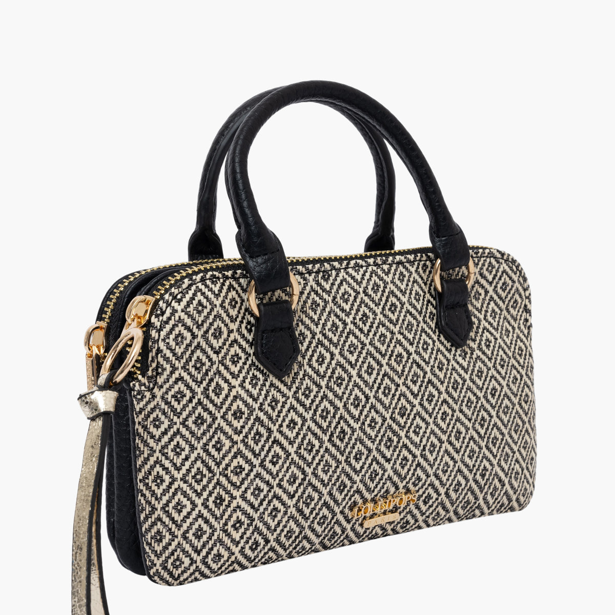 Pochette de téléphone noir Severina