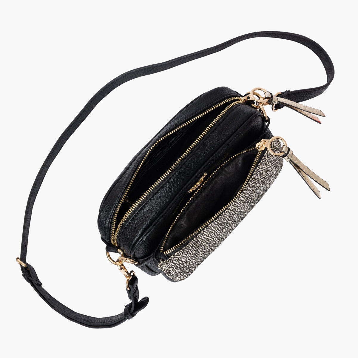 Sac porté épaule noir Severina