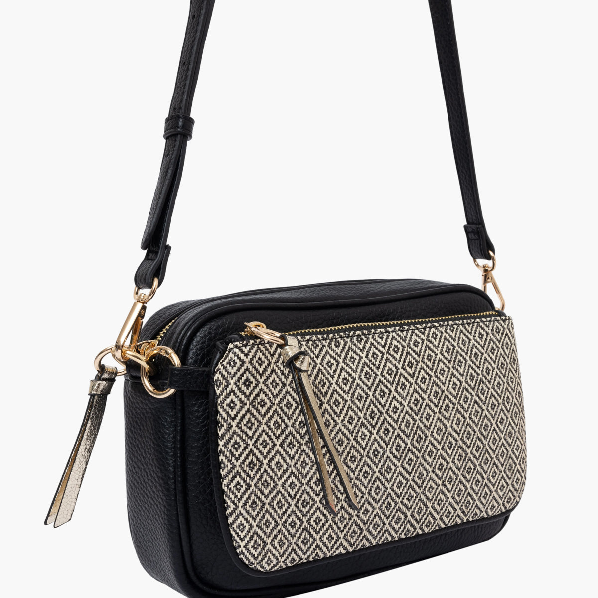 Sac porté épaule noir Severina