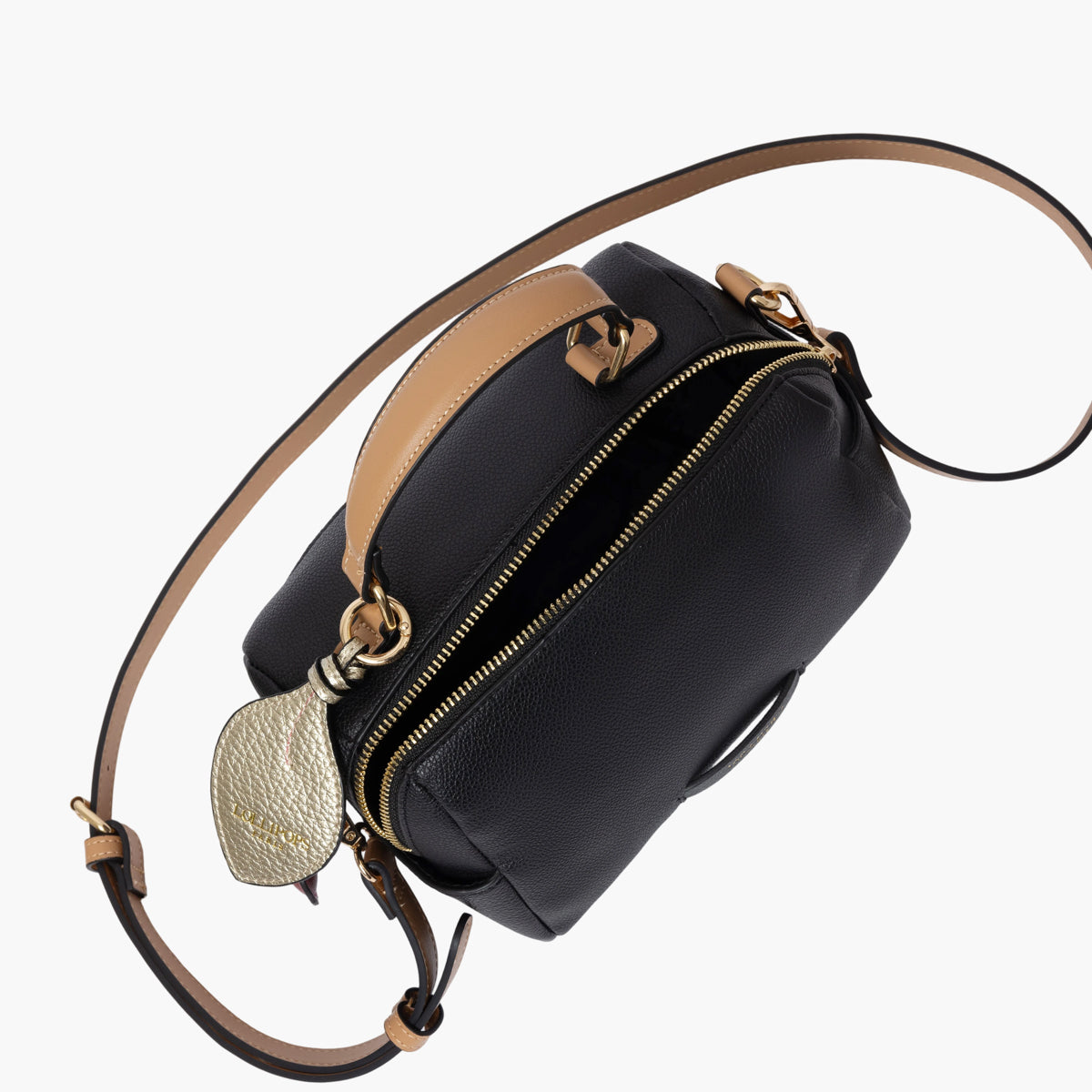 Petit sac bowling noir Sian