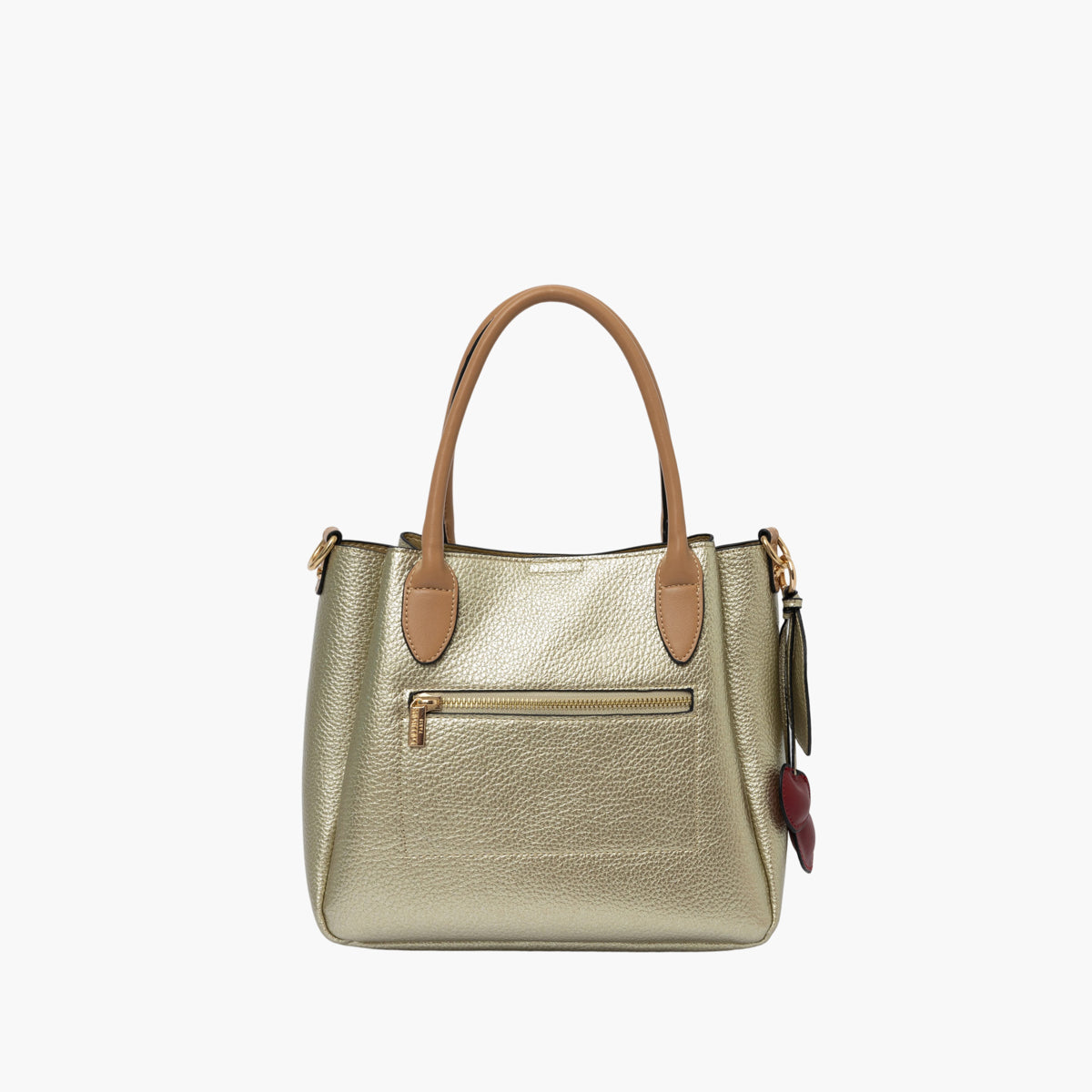 Sac shopper doré Sian