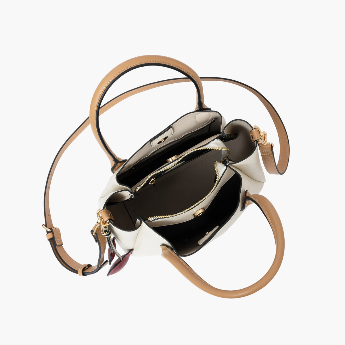 Sac shopper ivoire Sian